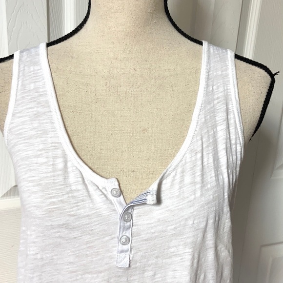 Anthro. Little Yellow Button Signe Henley Tank - Picture 6 of 15